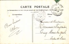 VINTAGE POSTCARD Villandry the Castle