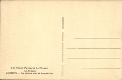 VINTAGE POSTCARD Cauterets View Taken Of the Green Nipple