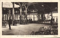 CPA Vichy Le Hall Du Palais Des Sources Chomel