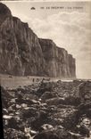 VINTAGE POSTCARD Treport Cliffs