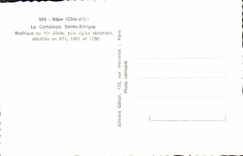 MODERN CARD Dijon the Cathedral Sainte Benign