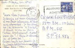 CPM Paris Et Ses Merveilles Rue Soufflot Et Le Pantheon