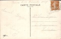 VINTAGE POSTCARD Rouen Fountain Sainte Marie