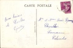 CPA Carolles Une Des Grottes De La Pointe Du Lude