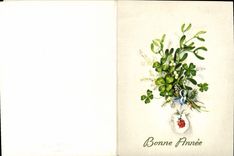 VINTAGE POSTCARD Happy New Year