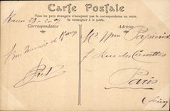 VINTAGE POSTCARD Rouen the Cathedral Tower Of Butter