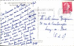 CPM Les Sables D'Olonne Le Remblai et la plage 