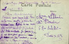 VINTAGE POSTCARD Royat the Continental Hotel and the Manor house Hotel