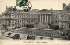 VINTAGE POSTCARD Amiens Law courts