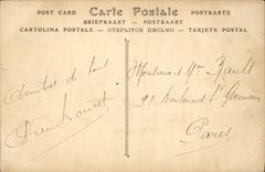 VINTAGE POSTCARD the Fort the Overall picture Slat