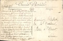 CPA Pierrefonds le chateau L'Escalier d'honneur Le donjon et la chapelle