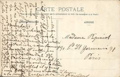 VINTAGE POSTCARD Boulogne On Inland sea of the Vault of the sailors on cliff