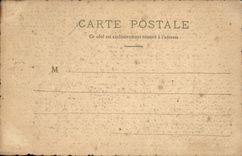 VINTAGE POSTCARD Laon Seen Interior of the Church Martin Saint