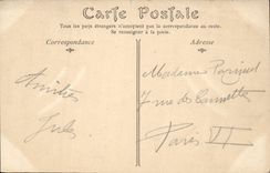 VINTAGE POSTCARD Dijon View Taken of the Church Saint Michel