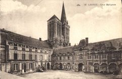 VINTAGE POSTCARD Lisieux Matignon Court