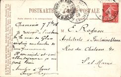 CPA Chamonix Le Chapeau et la Mer De Glace