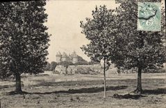 VINTAGE POSTCARD Combourg the castle