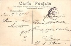 VINTAGE POSTCARD Combourg the castle