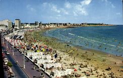 MODERN CARD Sables d'Olonne the Beach