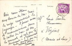 POSTAL Esteing de la VENDIMIA la fuente del VAr