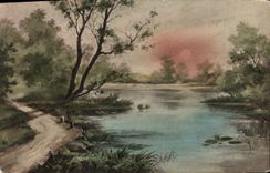 VINTAGE POSTCARD Fantasy