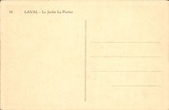 POSTAL MODERNA Laval el jardín Perrine