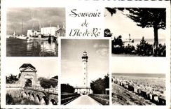 CPM Souvenir De I'Ile De Re Phare 