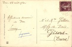 VINTAGE POSTCARD Pau the new Funicular And Rise Of the Station Hotel of France