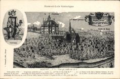 POSTAL Nogent de la VENDIMIA el rey View