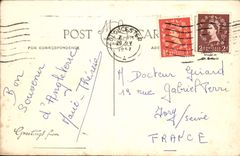 Catedral de Glouester de la POSTAL de la VENDIMIA del sur