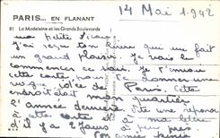 CPM Paris La Madeleine Et Les Grands Boulevards