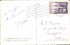 CPM Dinard La Descente Vers La Plage Et La Pointe De La Vicomte