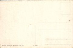 VINTAGE POSTCARD Munchen Schloss Nymphenburg