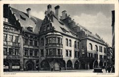 VINTAGE POSTCARD Munchen Hofbrauhaus