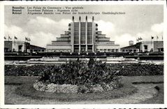 POSTAL MODERNA Bruselas el paladar de la visión centenaria