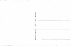 MODERN CARD To remember Of Brussels