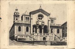VINTAGE POSTCARD Church