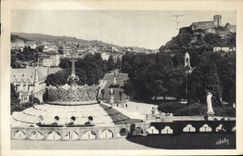 CPA Lourdes Le Dome Du Rosaire Et Esplanade