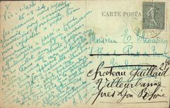 CPA L'Auvergne La Cascade Du Pas De La Cere