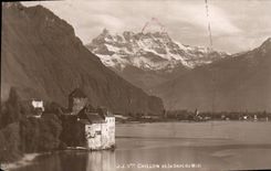 CPA Chillon Et La Dent Du Midi