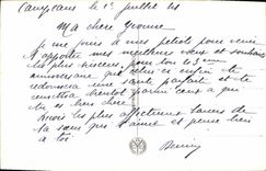 VINTAGE POSTCARD Happy Birthday Flowers