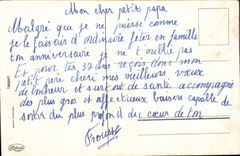 VINTAGE POSTCARD Birthday Flowers