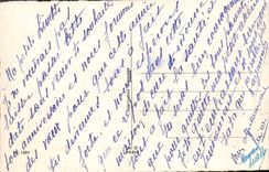 VINTAGE POSTCARD Happy Birthday Flowers