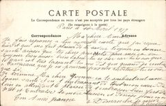 VINTAGE POSTCARD Flowers (drawing with the hand)