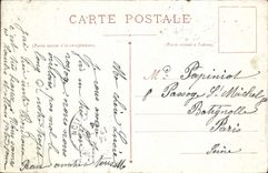 POSTAL de la VENDIMIA pesada el castillo fuerte