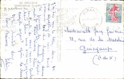 CPM Saint Malo Le Grand Bey