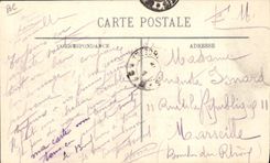 VINTAGE POSTCARD Boat War 1914 1915 French Sailors in possession of trophies