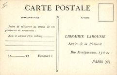 VINTAGE POSTCARD Boat War On the vessel School the Crown