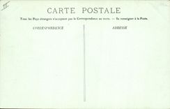 VINTAGE POSTCARD going Bateau War Persons on leave has ground