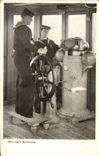 CPA Bateau Guerre Steering a battleship